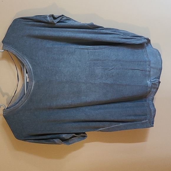 Cable & Gauge Tops Blue Cable And Gauge Top Poshmark